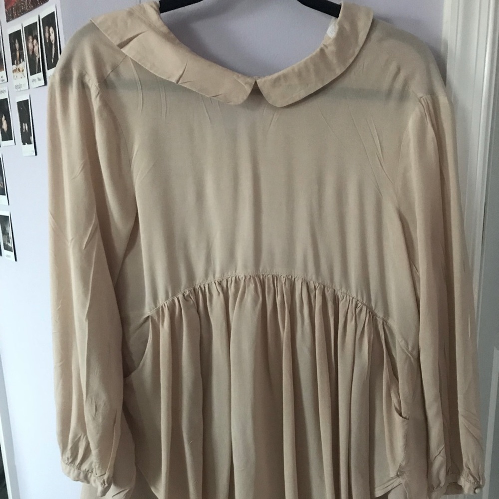 Urban Outfitters - Peter Pan Collar Tunic